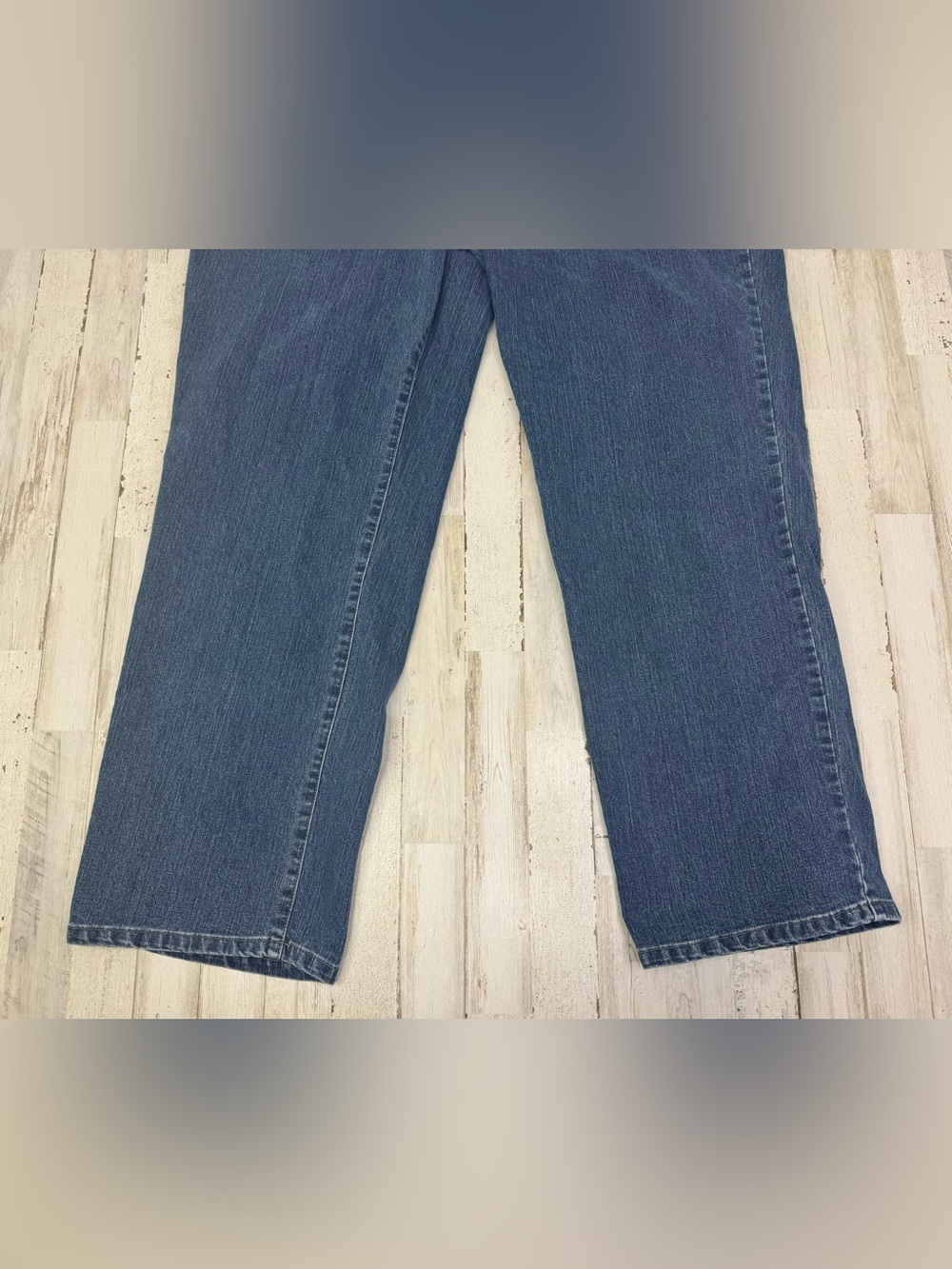 Cato Premium Jeans Women's 20W 38x32 Blue Straight Leg High Rise - Picture 4 of 11